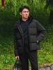 Winter Short Unisex Detachable Hood Down Windbreaker - Versatile and Fashionable Loose Fit Jacket