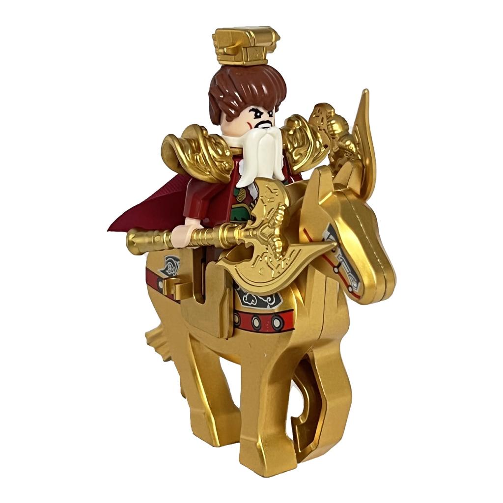 Three Kingdoms Xiaoxia Series Ancient Chinese Generals And Soldiers Doll Children'S Assembled Building Block Toy