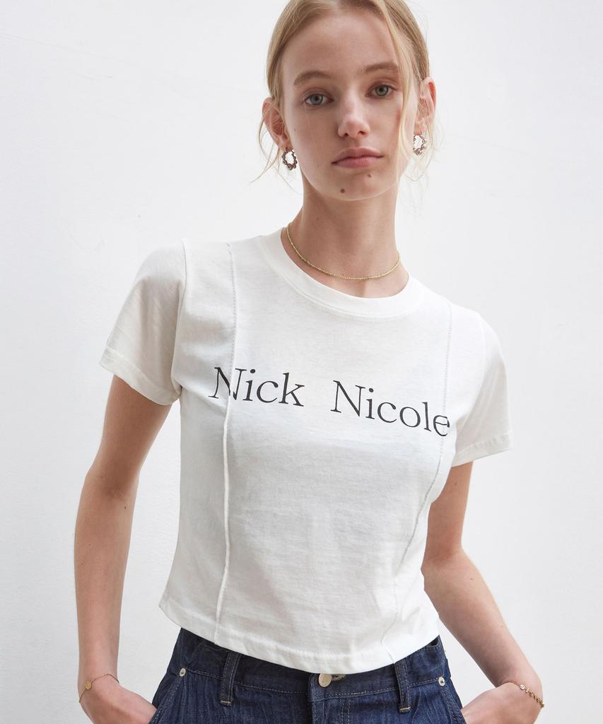 Nigaennikol Nicole Pintuck Crop Tee_6 Color