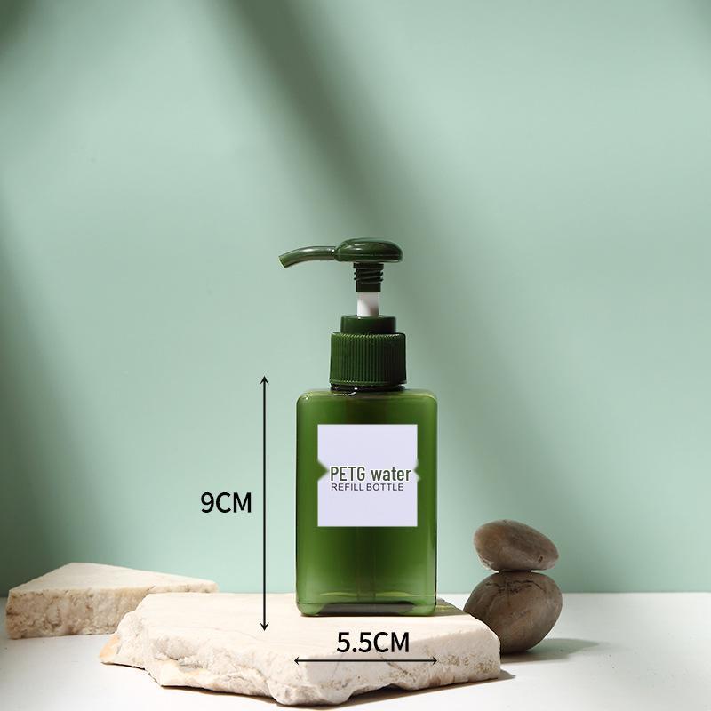 Reise-Druckflaschen zum Nachfüllen für Duschgel, Shampoo und Lotion - Tragbar und ideal für Geschäftsreisen