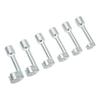 6PCS Fuel Injector Line Injection Socket Set 12in 12mm 14mm 16mm 17mm 18mm 19mm Fuel System Tools