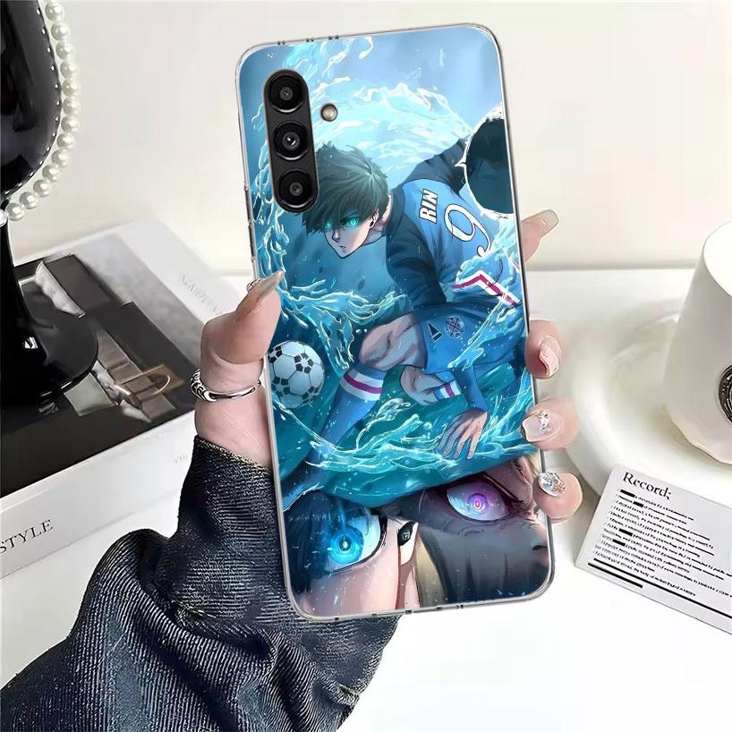 Blue Lock Isagi Yoichi Phone Case For Samsung Galaxy A13 A14 A15 A16 A17 A53 A54 A55 A56 A57 A33 A34 A35 A36 A37 A23 A24 A25 A26