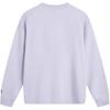 Li Ning Sports Lifestyle Series Casual Fashion Simple Versatile Letter Round Neck Fleece Warm Breathable Loose Sweatshirt Women sweatshirt AWDVC76-4