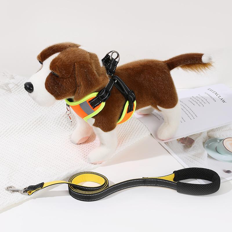 Guinzaglio per cani, nuova corda da addestramento antideflagrante per cani, tipo pettorina, corda di trazione telescopica, pettorina esplosiva per animali domestici