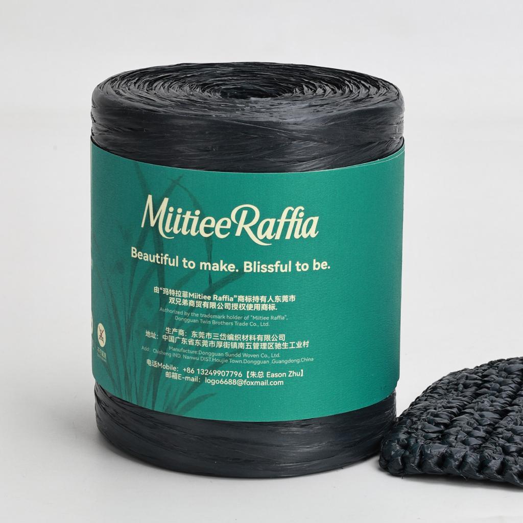 MT001-MT087 Natural Raffia Yarn For Wrapping Knit Wire Natural Color Matte Texture Raffia Paper Ribbons For Hat DIY Decoration