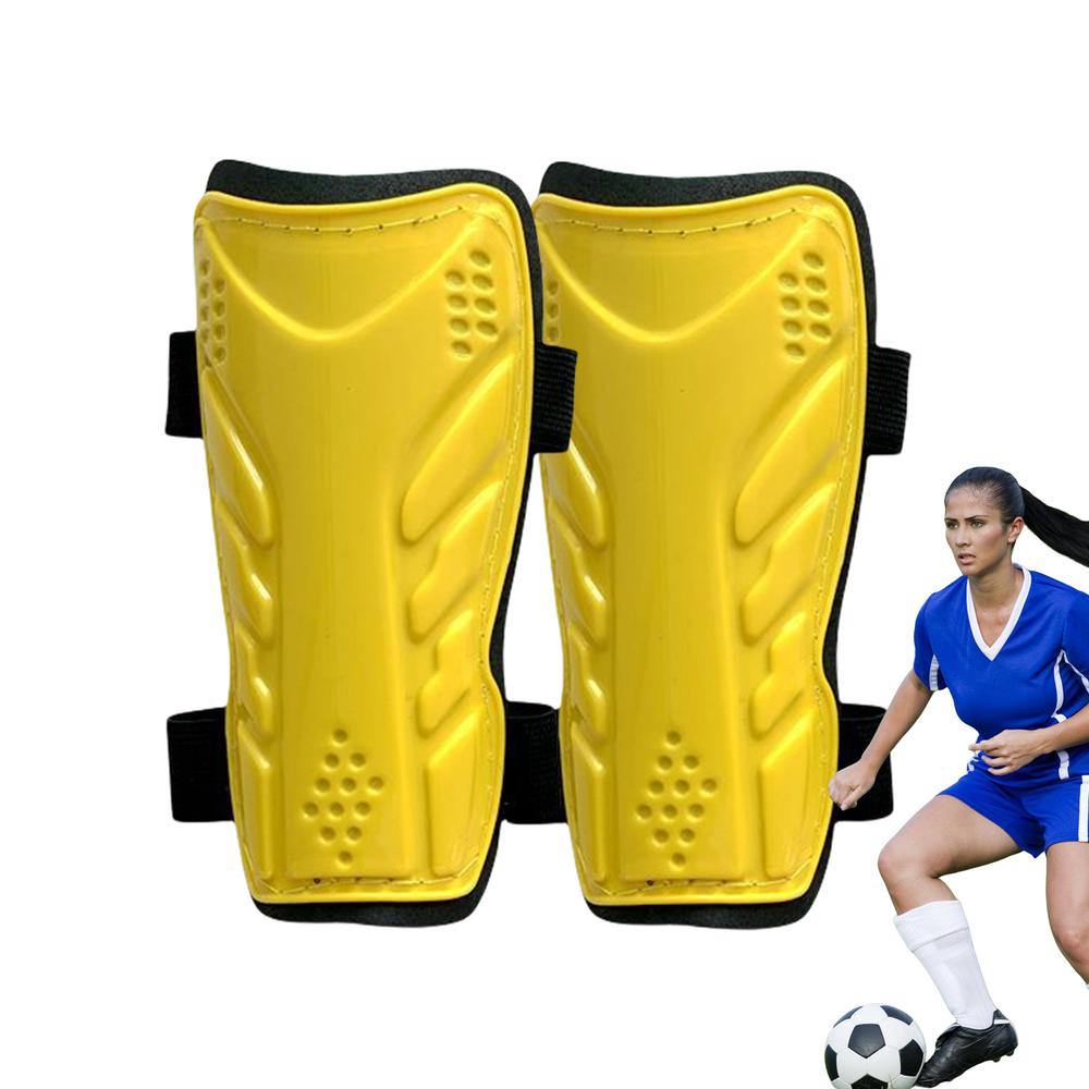 Football Shin Guards Football Calf Protective Gear Shin Pads Leg Equipment Soccer Equipment For Men Women Reduces Shocks &