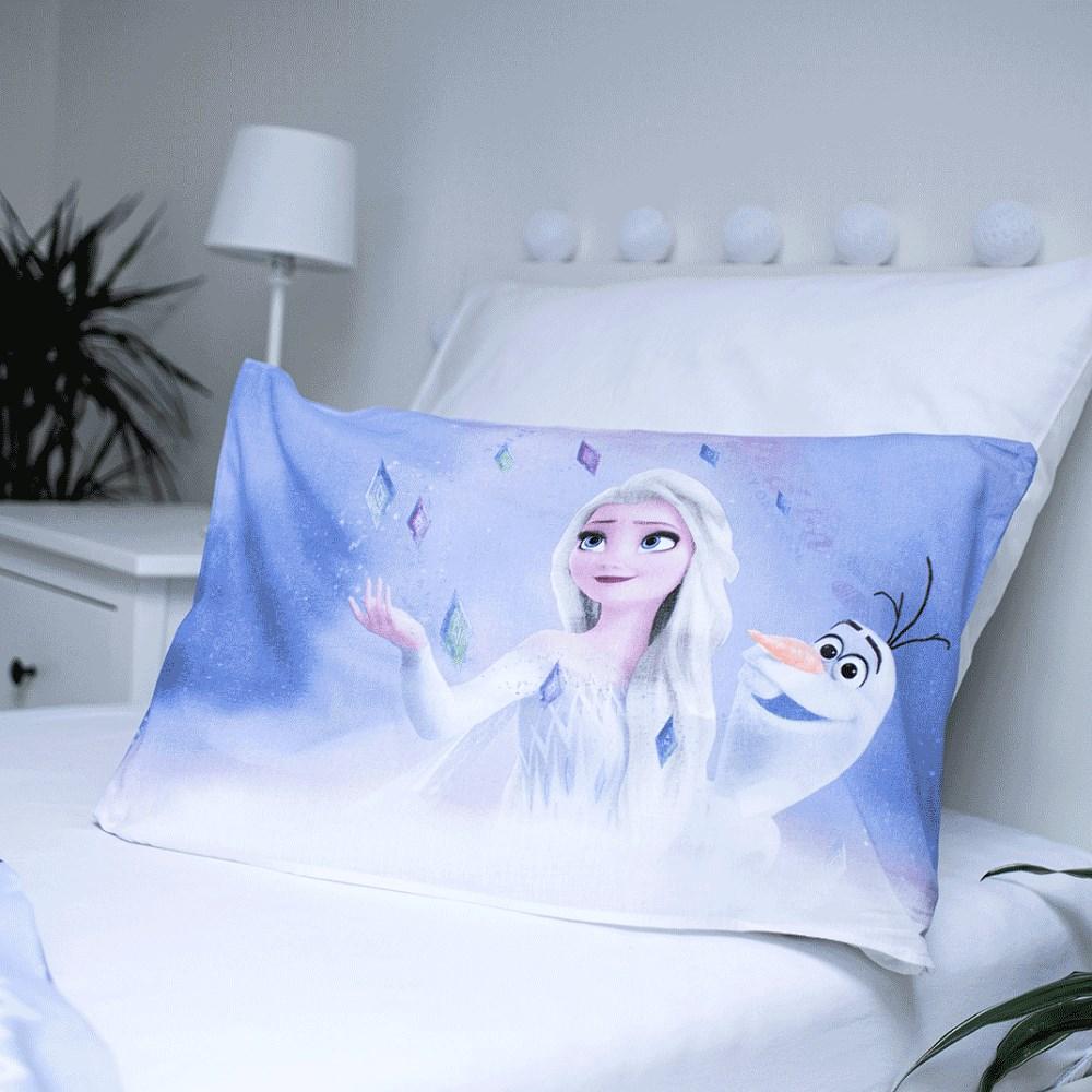 Pościel 100X135 Frozen Kraina Lodu 0745 Anna Elsa Do Łóżeczka Poszewka 40X60