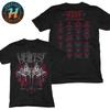 Hellfest Fuori Limiti Lineup Skyline Dal 19 al 22 Giugno 2026 Merch Maglietta Stampa Fronte-Retro