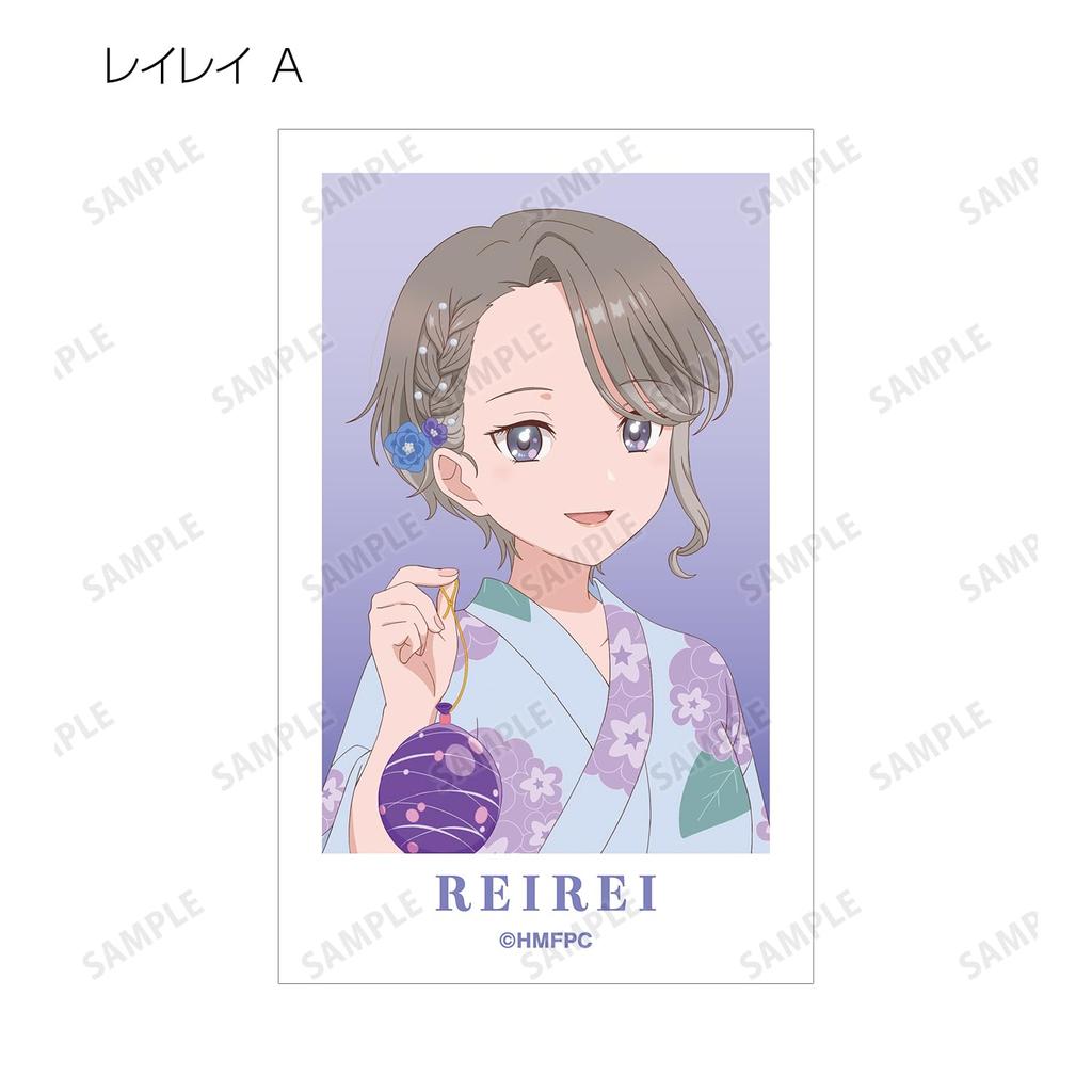 TV Anime [Utagoe wa Mille-feuille] Original Summer Festival Ver. Trading Instant Camera Style Illustration Cards, Box of 12