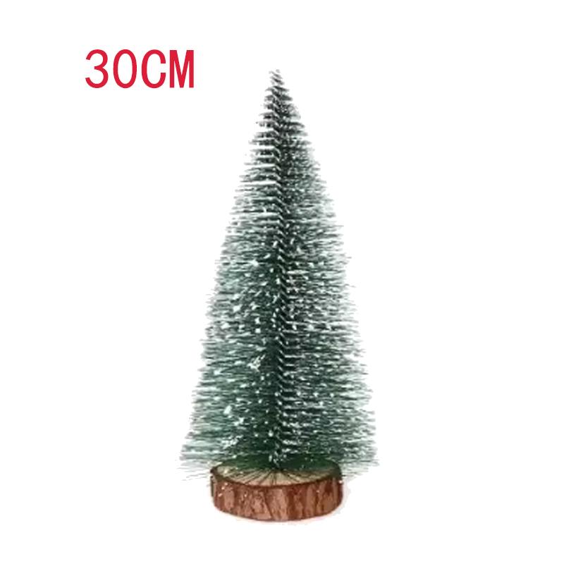 5/1PCS Festival Plastic Miniature Trees 2025 New Year Decorations for Xmas Pine Christmas Tree Artificial Tabletop Decorations