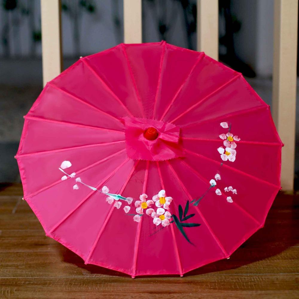 10 Colors Kids Decorative Umbrella Costumes Photography Umbrella Bridesmaids Party Scenery