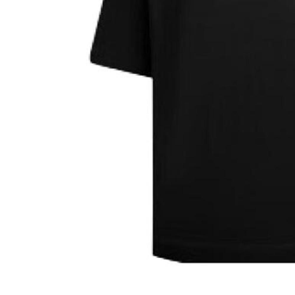 Emporio Armani SS23 Label Straight Cut Round Neck Pullover Short Sleeve T-Shirt Men Tops Black 6L1TA0-1JWZZ-0999