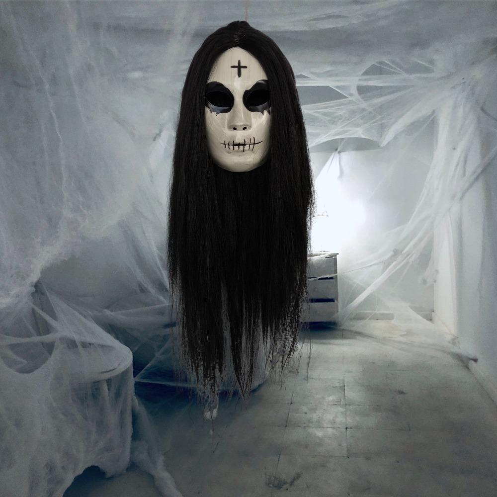 

Реалистичная 3D маска Страшный вид Голова призрака Украшение Креативная маска на Хэллоуин Вечеринка на Хэллоуин Style C