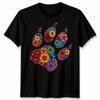 Dog Paw Flowers Graphic Shirt for Dog Mom Pet Owners