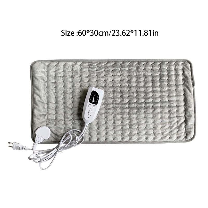 

120 Вт 230 В электрическая грелка для плеч, шеи, спины, позвоночника, ног, облегчение боли, физиотерапия, зимний обогреватель 75x40 см/60x30 см