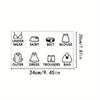 PVC Wardrobe Clothing Label Decal Sort Wall Decals Stickers Tag Clothes Classification Labels Bedroom Art Sticker