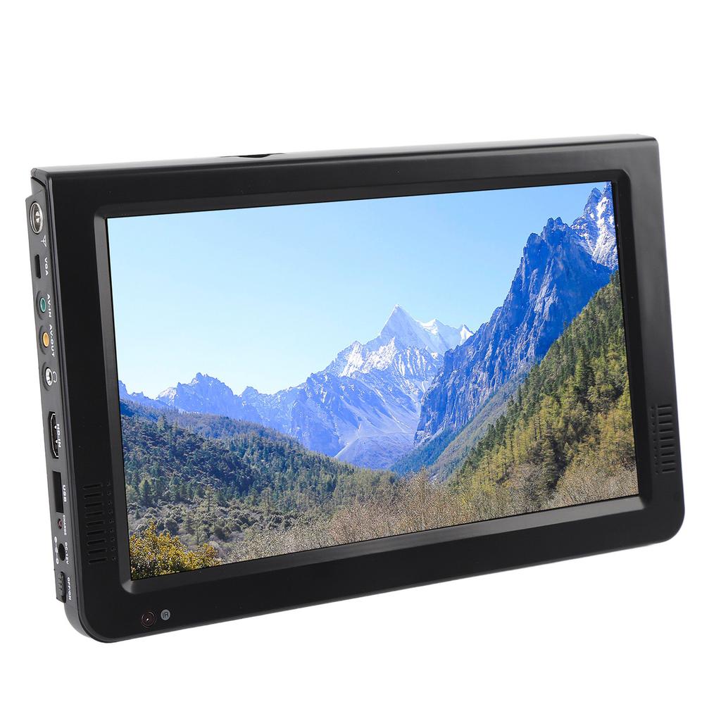 Portable 10 Inch Digital TV 1080P Video 1024x600 Resolution TFT LED Screen High Sensitivity Tuner 4000mAh Battery