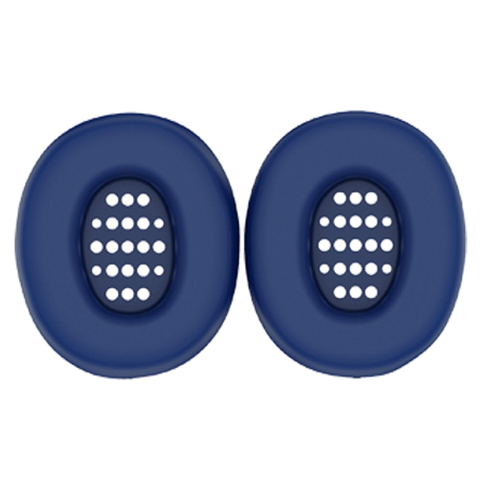 

1Pair Silicone Ear Pad for TUNE 770NC Headphones Case Washable Silicone Ear Pad Ear Cushions синій