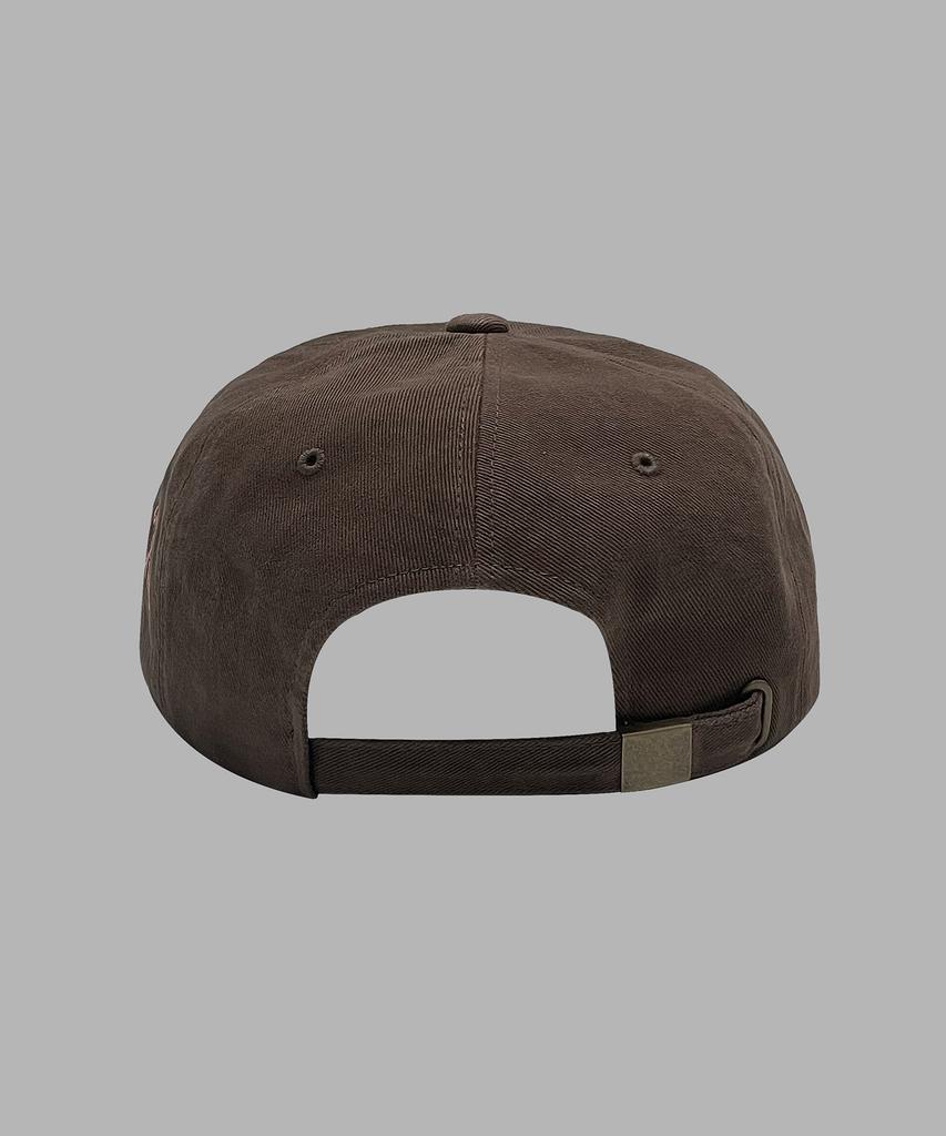 Hyui Og Logo Vintage Washing Cap [Brown]