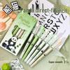 Panda Series: High-Capacity Needle-Tip Liquid Ink Rollerball Pen for Students - Ideal for Exams and Practice