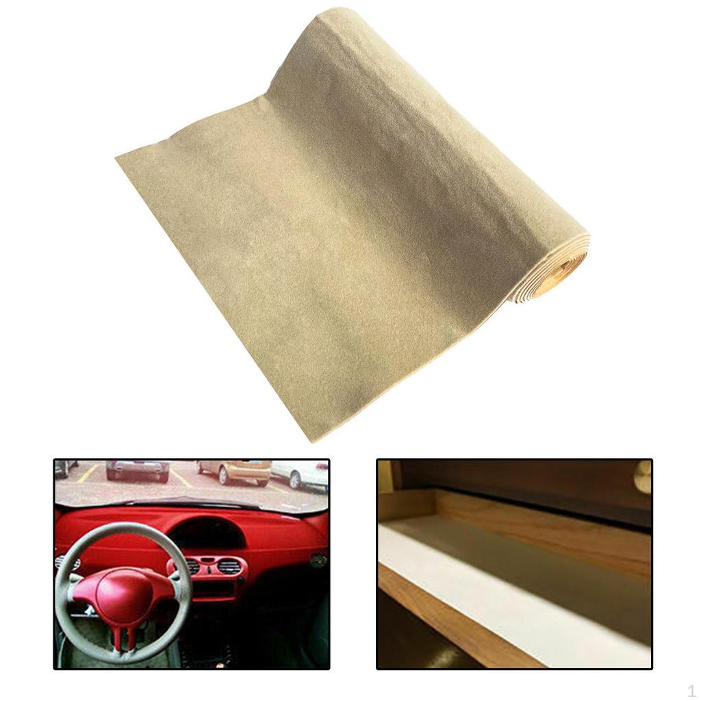 Flannel Fabric Peel Sticker Paper Liner Sheets for Jewelry Drawer Picture Frames Wrapping