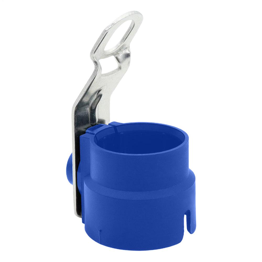 

Universal Trailer Plug Holder Weatherproof Protective Rigid Accessories For 7pin To 13Pin Trailer Dirt Protection Plug Adapter синій