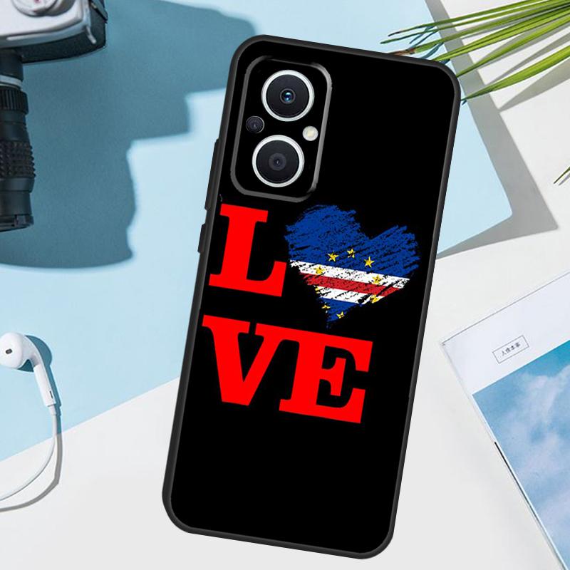 Cape Verde Flag Coat of Arms Cover For OPPO Reno 14 F 12 11 10 13 Pro 11F 12F 13F 7 8 Lite OPPO Find X8 X6 X5 X9 Pro Case