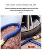 High-Pressure Telescopic Water Hose with Explosion-Proof Nozzle, Ideal for Car Wash and Garden Watering.