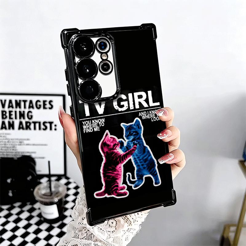 TV Girl Album Soft Phone Case For Samsung Galaxy S26 Ultra S25 Edge S24 FE S23 Plus S22 S21 + S20 Plating Anti-Fall Fundas