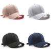 14 Color Unisex Baseball Cap Adhesion Hat HipHop Solid Color Curved Brim Adjustable Cool Sun Hat