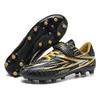 2025 summer new youth low-top Velcro football shoes big children's game long nails broken nails training football shoes