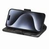 For iPhone 16 Pro Phone Cases CASENEO PU Leather Cover Stand with RFID Blocking Wallet