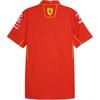 Puma Ferrari Comfortable Fashionable Versatile Short Sleeve Shirt Men Shirts Red 763601-01