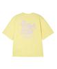 Milkfed Casual Mood Good Day Wide Tee LT Yellow S/S Women's