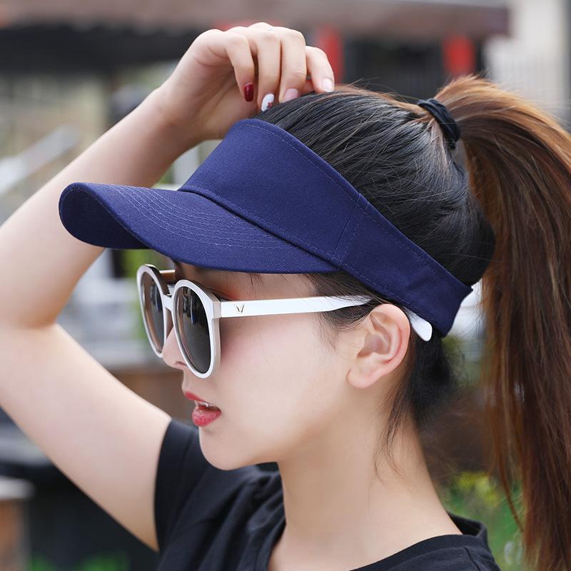 Empty hat, sun hat, women's sun protection hat, summer big eaves hat, tide cool hat, peaked hat, exposed sun hat