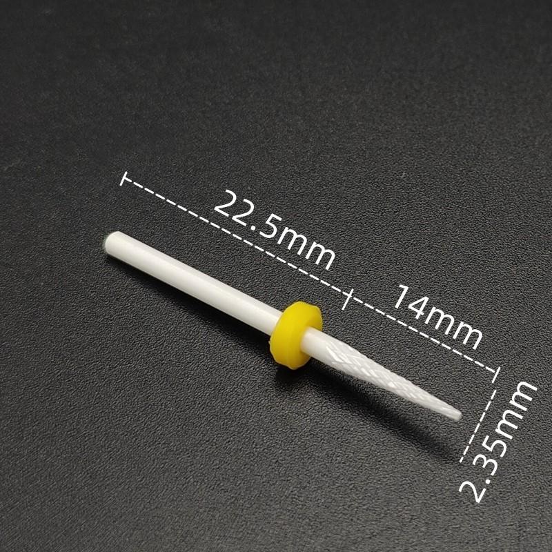 1 Piece Ceramic Nail Art Drill Rotary Cutter Cleaning Device for Nail Art Machine Accessories Removal Nail Gel Tool