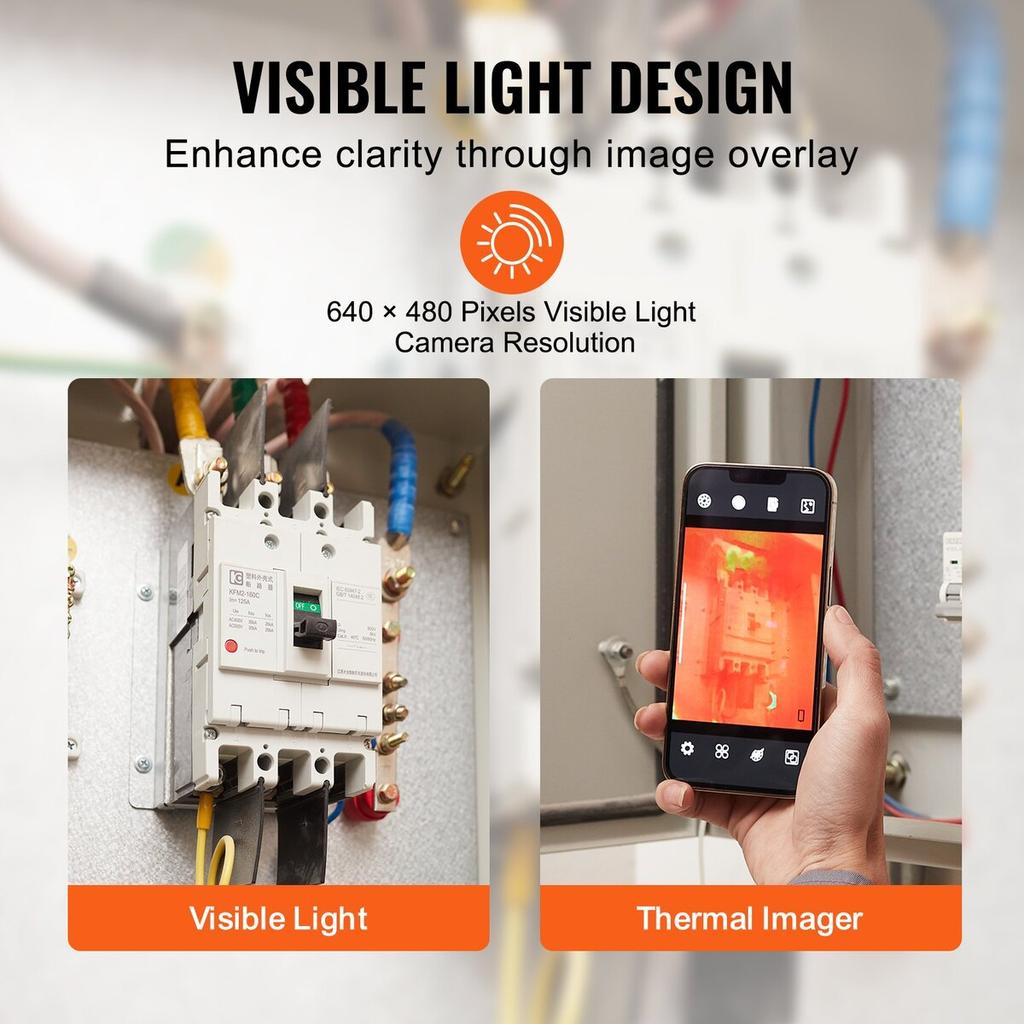 Thermal Imaging Camera for Android & IOS 256 x 192 IR Resolution with WiFi