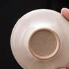 Vintage Ru Kiln Tea Leak Tea Filter Vintage Open Piece Ru Porcelain One Punch Filter Chinese Home Kung Fu Tea Set