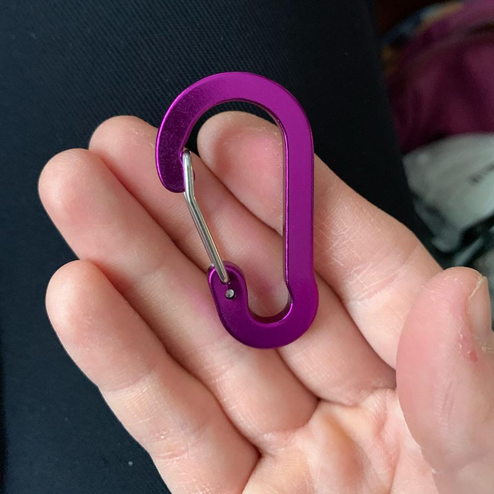 Specifications Aluminum Alloy Carabiner Clips Aluminum Alloy