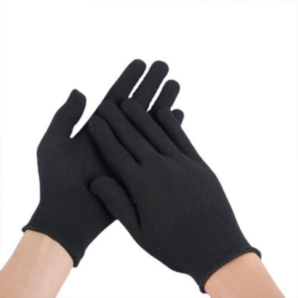 6 Pairs Universal Elastic Full Finger Hand Protection Safety Gloves Work Gloves Protection Gloves