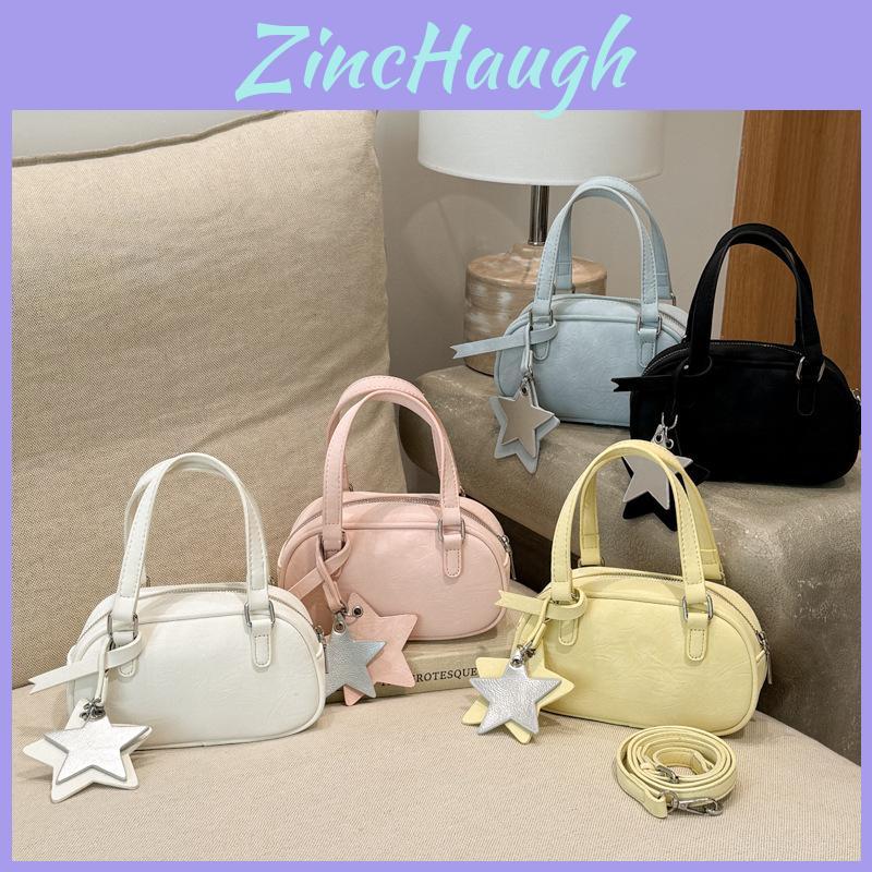 Minimalist Pu Crossbody Bag For Women With Zipper Pockets For Daily Use