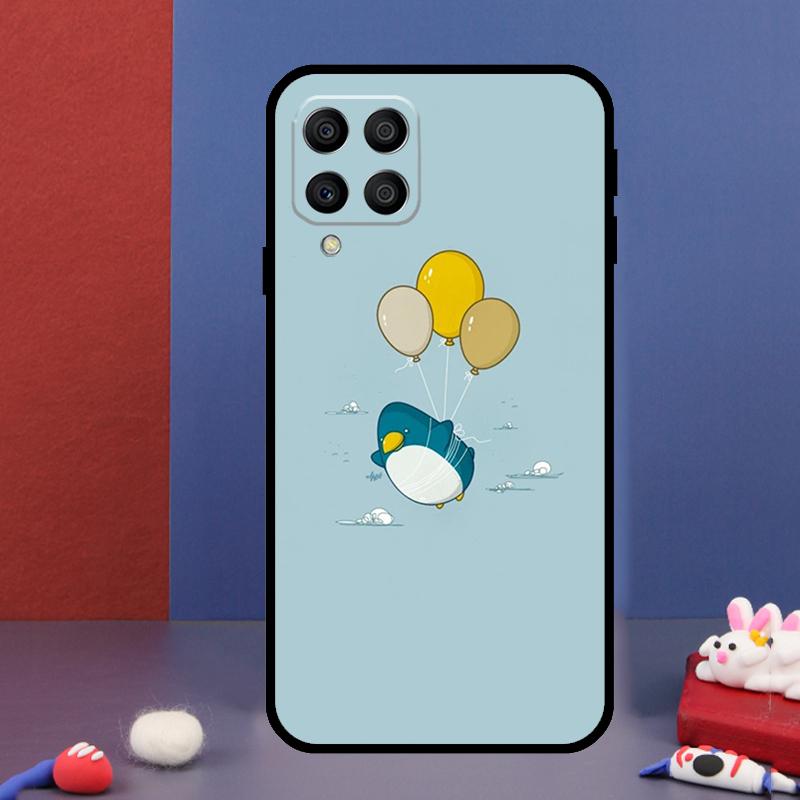 Penguin For Samsung Galaxy M33 M13 M23 M53 M15 M55 M31 M51 M14 M34 M54 M20 M30s M32 M52 Phone Case