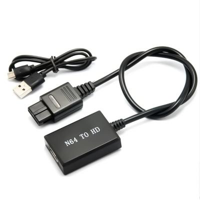 Portable Adapter with USB Cable Link Cable for Game Console Converter Adapter Support 1080P Video Converter