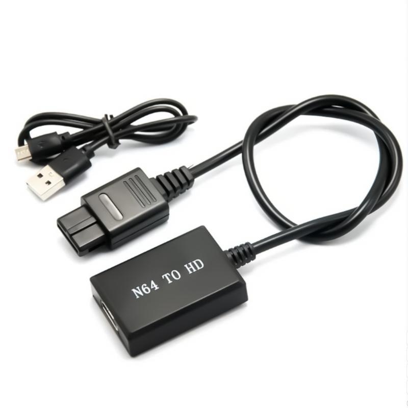

Portable Adapter with USB Cable Link Cable for Game Console Converter Adapter Support 1080P Video Converter 1