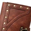 Johnature Vintage Long Wallet Card Holder Unisex Steampunk High Quality Pu Leather Solid Color Large Clutch Wallets