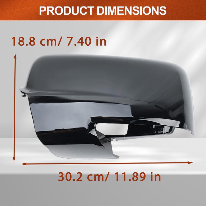 Car Left/ Right Side Door Wing Rearview Mirror Cover Cap for Dodge Ram 1500 2500 3500 2009-2014  68231242AM, 68231243AM,