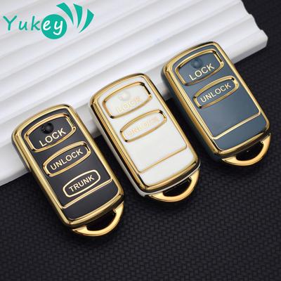 2 3 Buttons TPU Car Key Cover Case for Mitsubishi 2001-2006 MONTERO SPORT Remote Key Protector