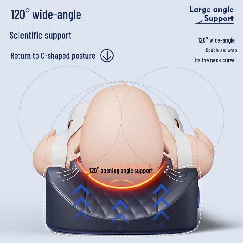 AUX Heated Full Body Kneading Massage Pillow CN plug (adapter included)