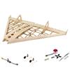 Remote Control Glider Kit Wooden 1000mm Wingspan Remote Control Airplane KIT Version