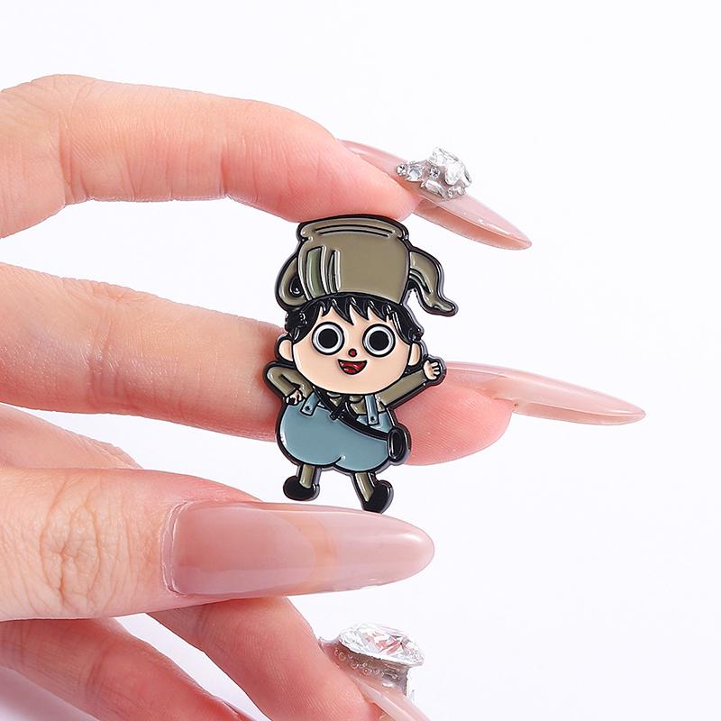 Cartoon-Figur Emaille-Anstecknadeln Custom Dark Fairy Tale Animation Broschen Reversabzeichen Kleidung Lustiger Schmuck Geschenk für Kinder Freunde